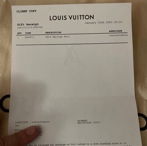 louis vuitton gift receipt fake|louis vuitton wallet receipt.